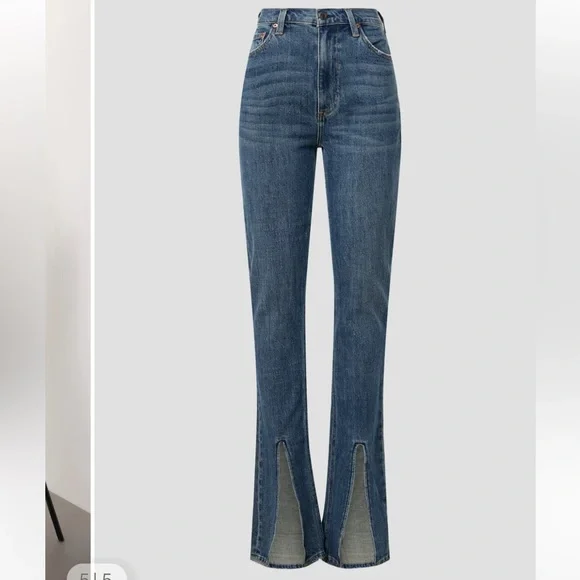 Pistola The Colleen split hem Jean 26 $170 - Picture 5 of 15